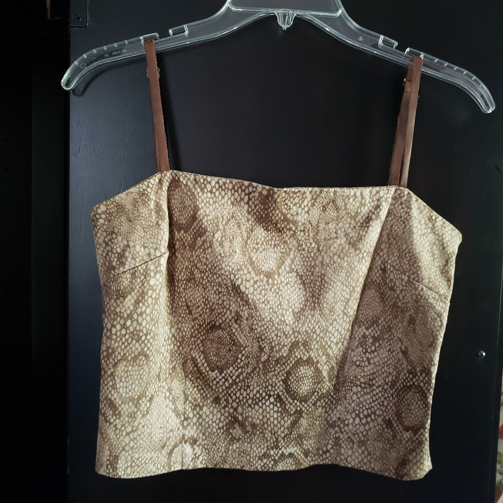 Ralph Lauren Python Print Cami Size M - image 1